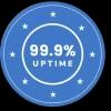 Parcel Perform has a 99.9% uptime guarantee